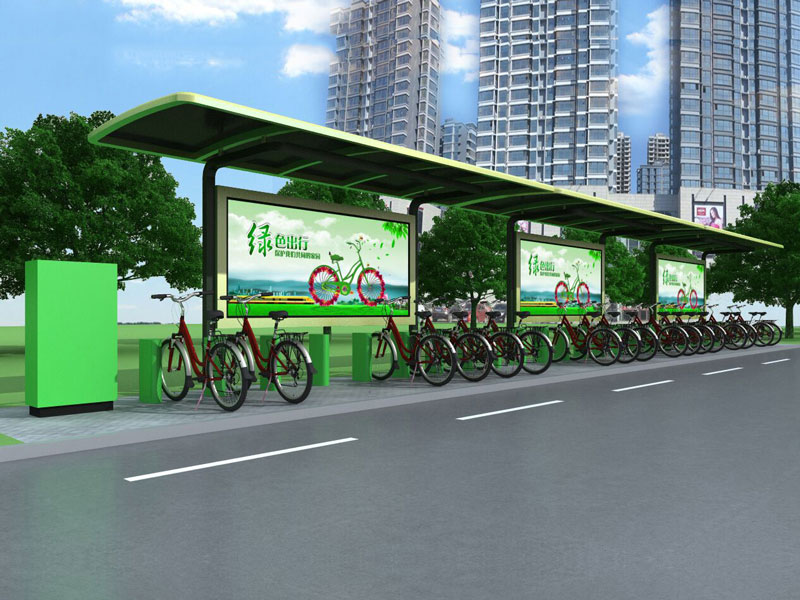 公共自行車(chē)棚