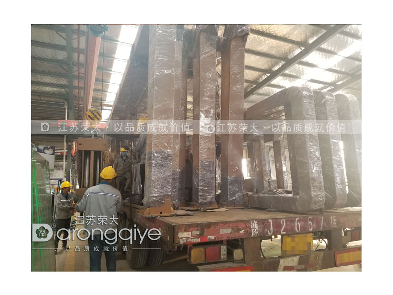 仿古候車亭發貨圖