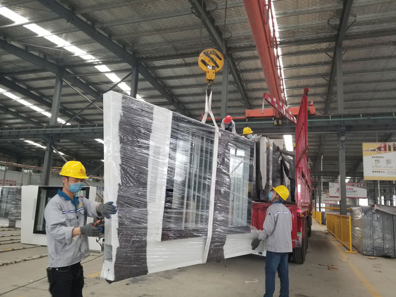 榮大候車亭廠家第二批安徽公交候車亭發貨記錄