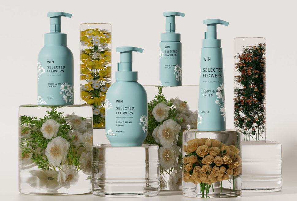 化妝品包裝瓶設計